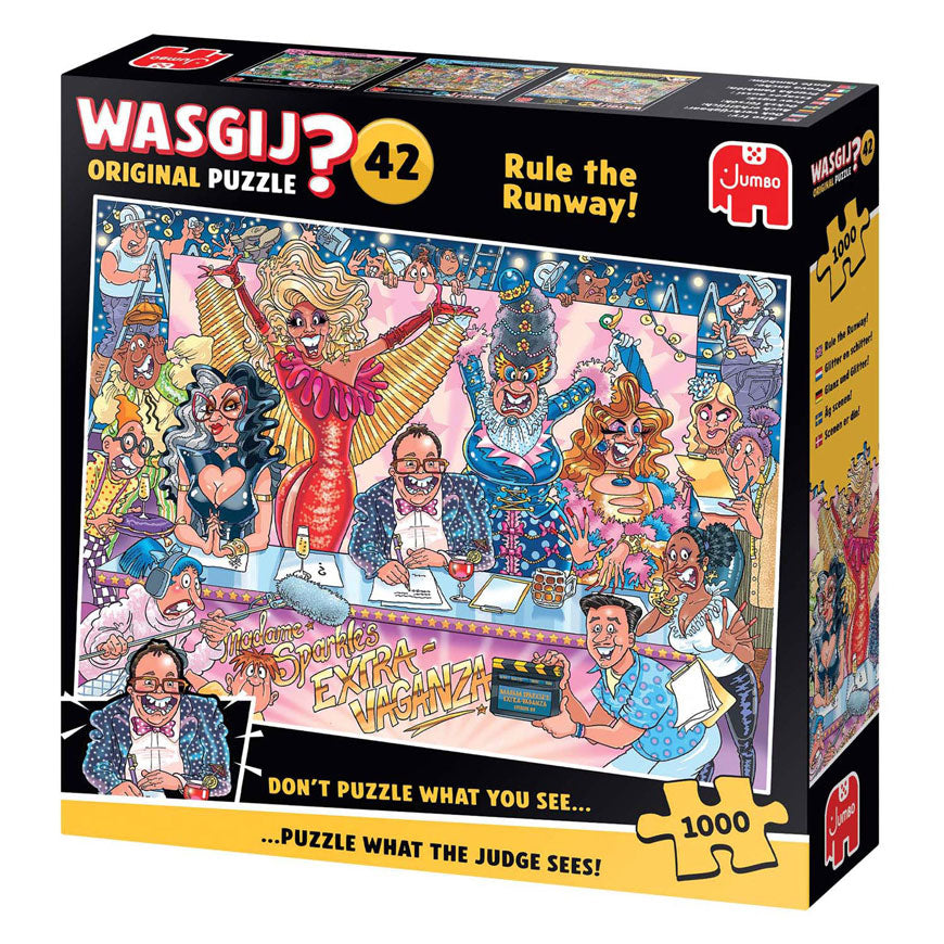 Merkloos sans marque wasgij original 42 legpuzzel - glitter en schitter!, 1000st.