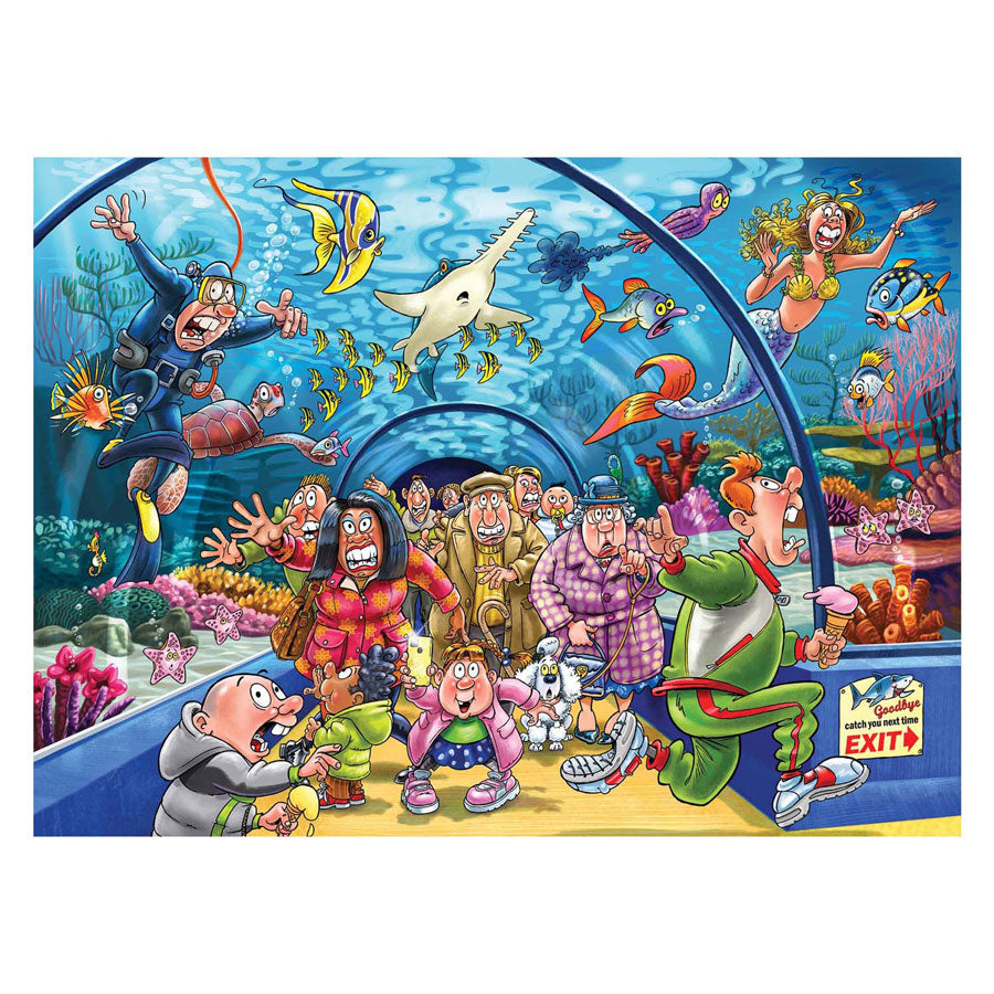 Jumbo wasgij orignal 43 legpuzzel - niet in de haak, 1000st.