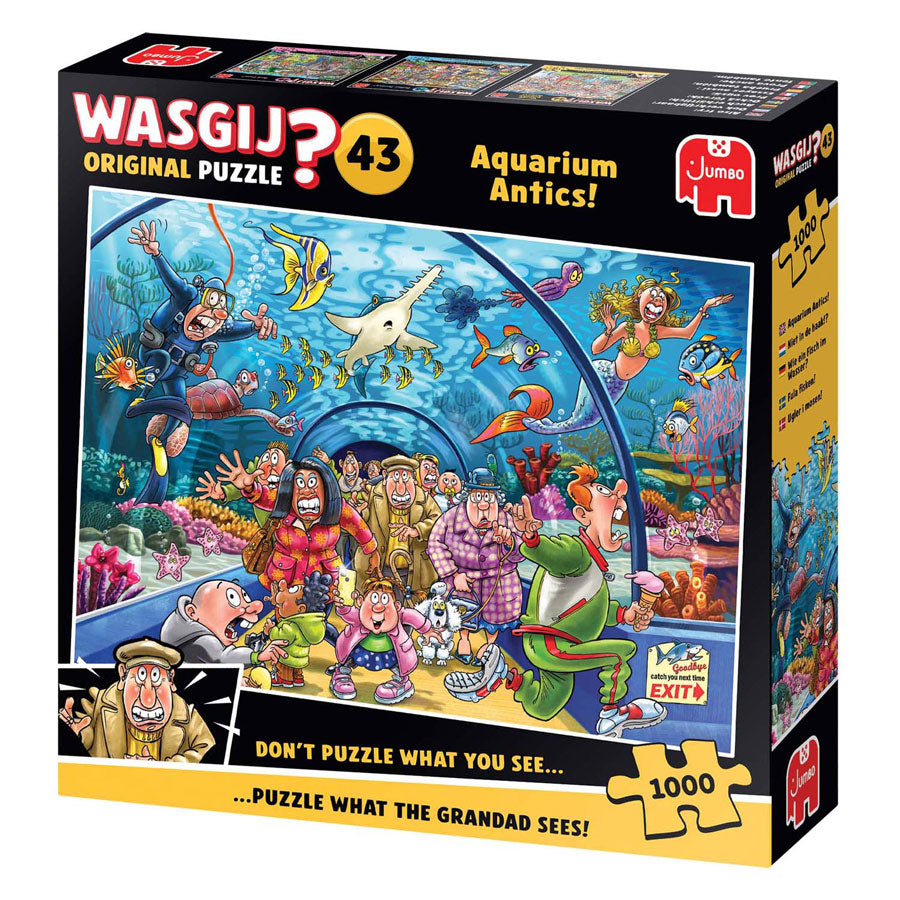 Jumbo wasgij orignal 43 legpuzzel - niet in de haak, 1000st.