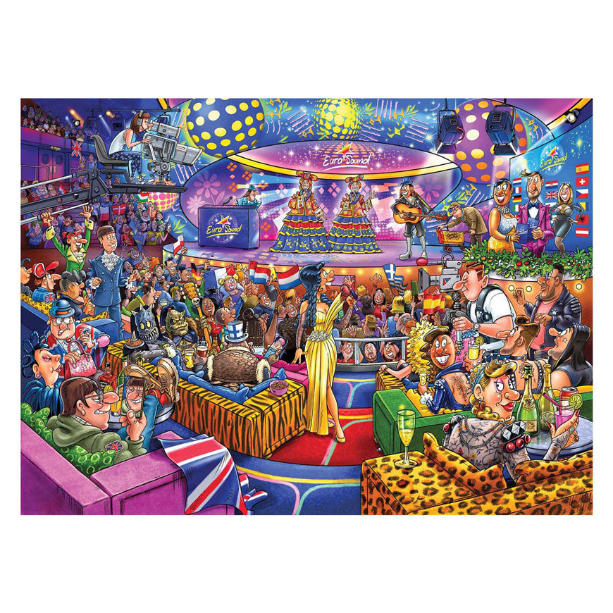 Jumbo wasgij mystery 25 - eurosound contest!, 1000st.