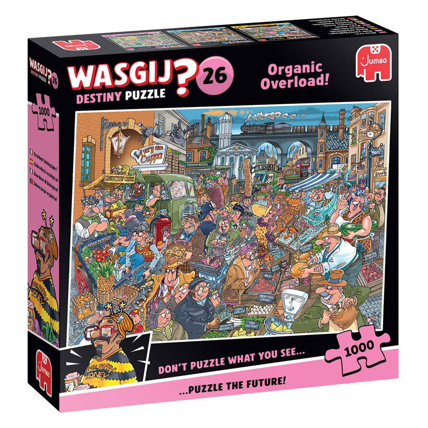 Jumbo wasgij destiny 26 legpuzzel - barstensvol bio!, 1000st.