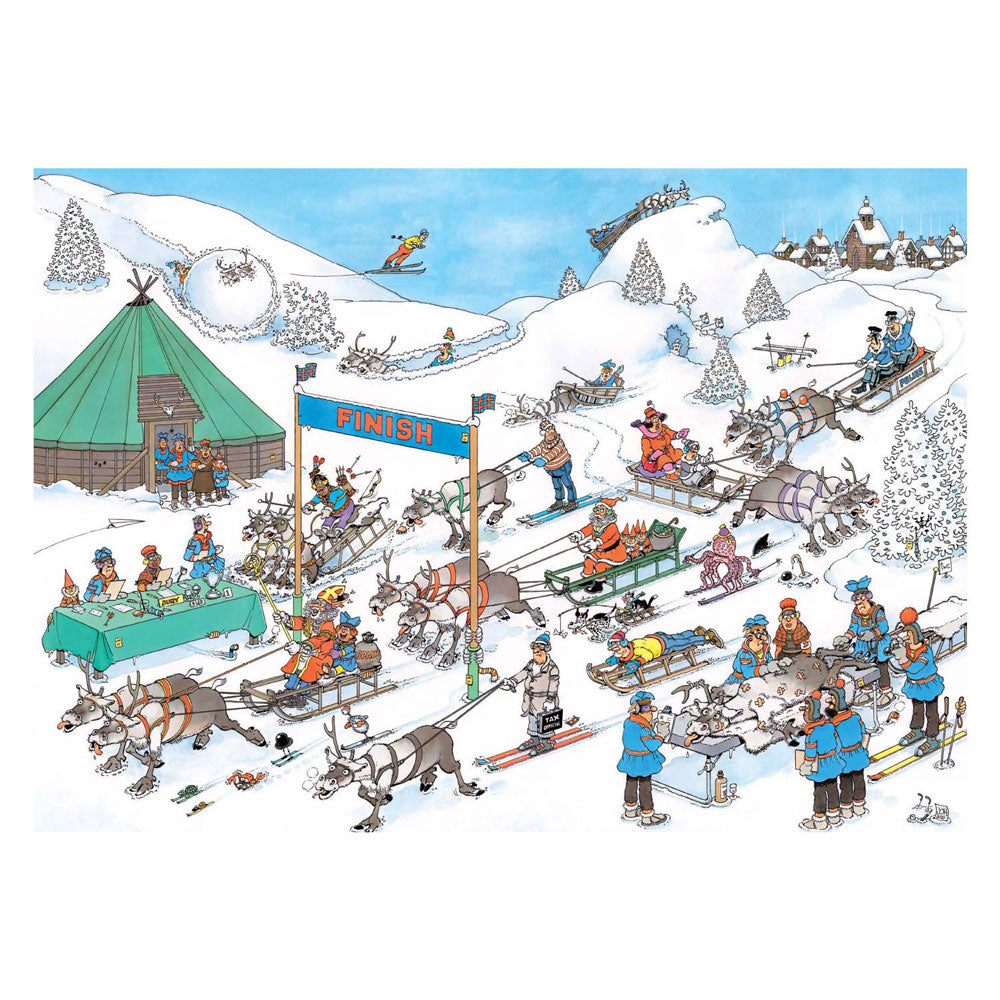 Jumbo jan van haasteren legpuzzel - race, 500st.