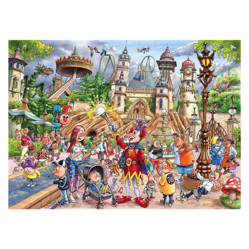 Jumbo wasgij legpuzzel mystery efteling, 1000st.