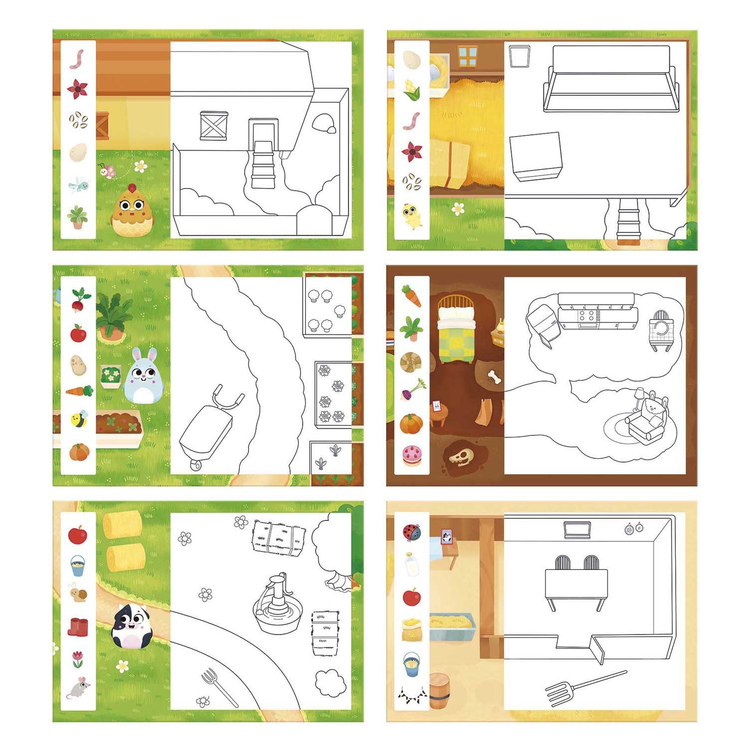 Jumbo water magic squishies boerderij