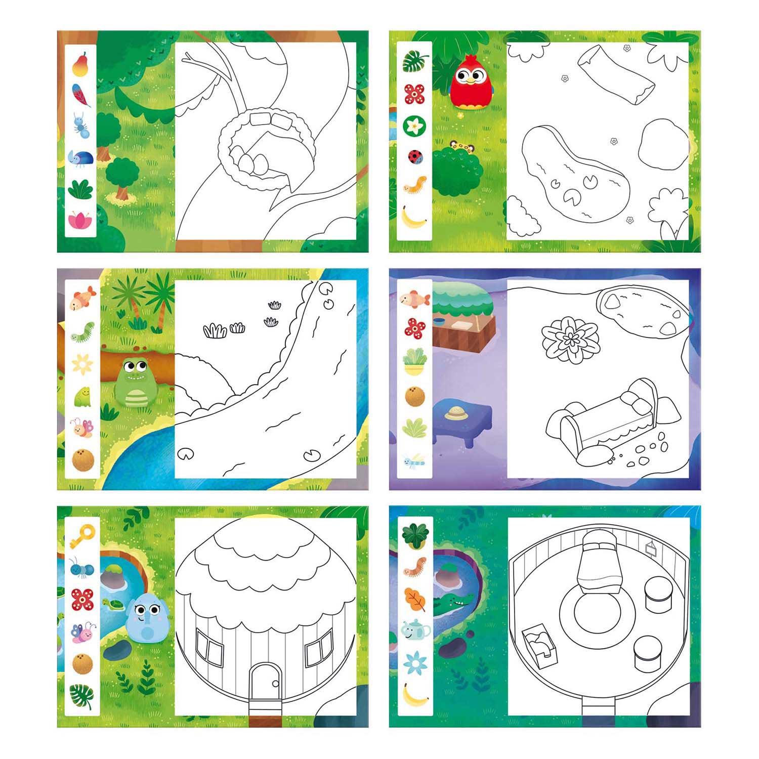 Jumbo water magic squishies jungle