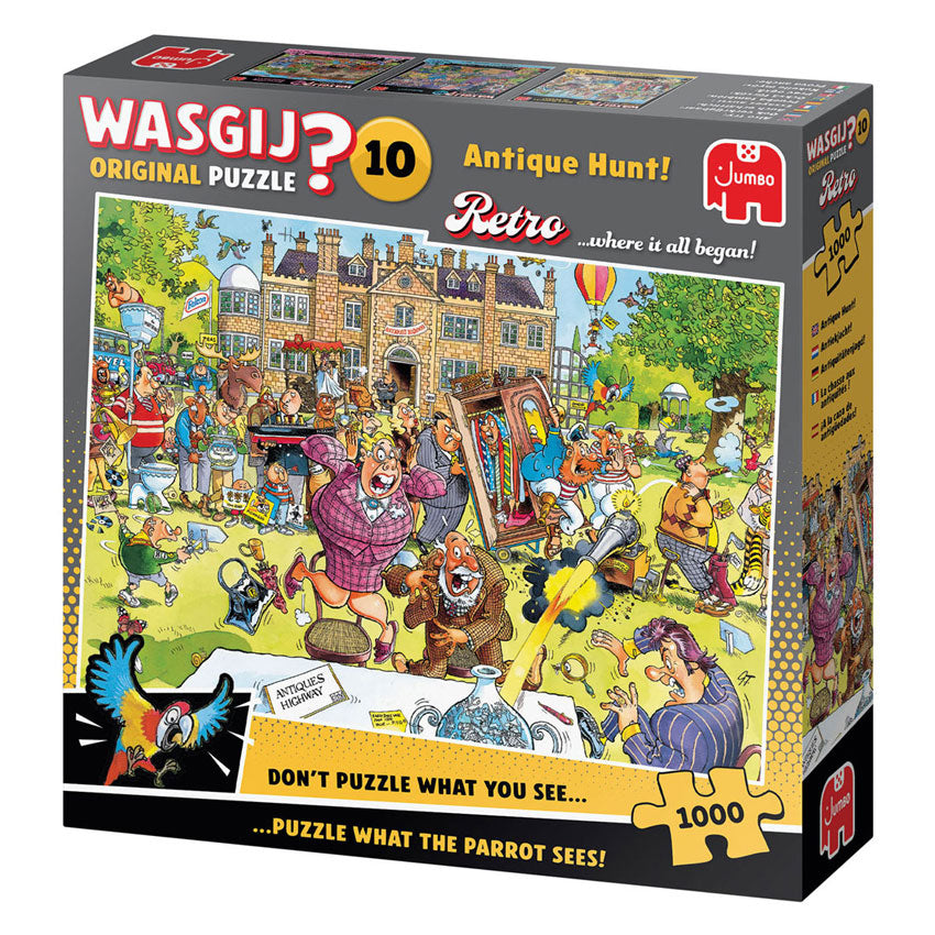 Jumbo wasgij retro original 10 antiekjacht!