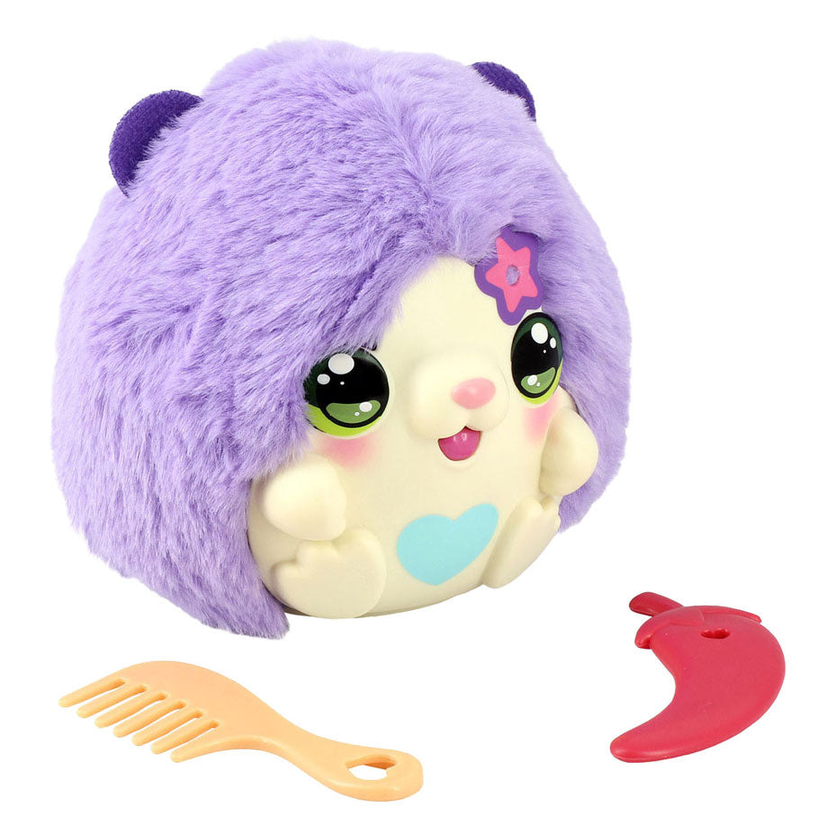 Jumbo funtasy family kiss-meez hamster - interactieve knuffel