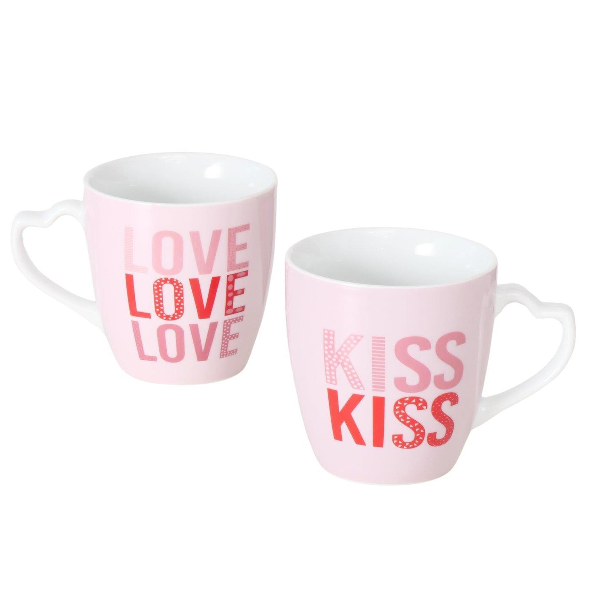 Boltze home jumbo mok love kiss 480ml