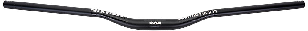 Sixpack racing millenium 805x31.8mm riser handlebar | black red