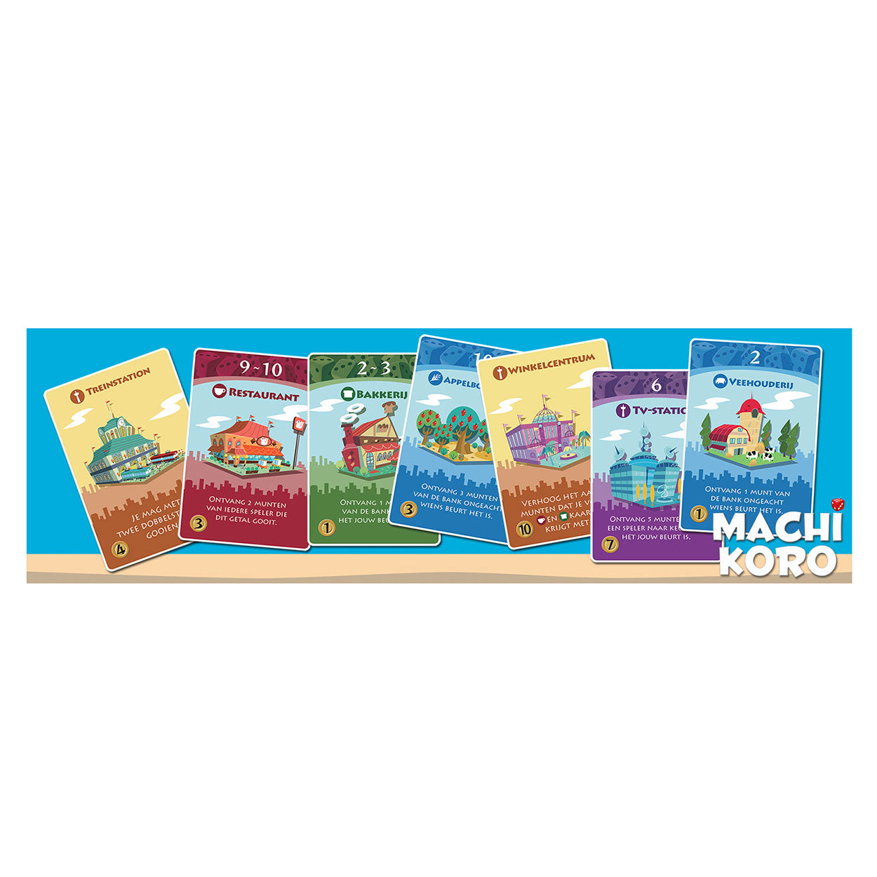 White Goblin Games Machi Koro dubbelspel