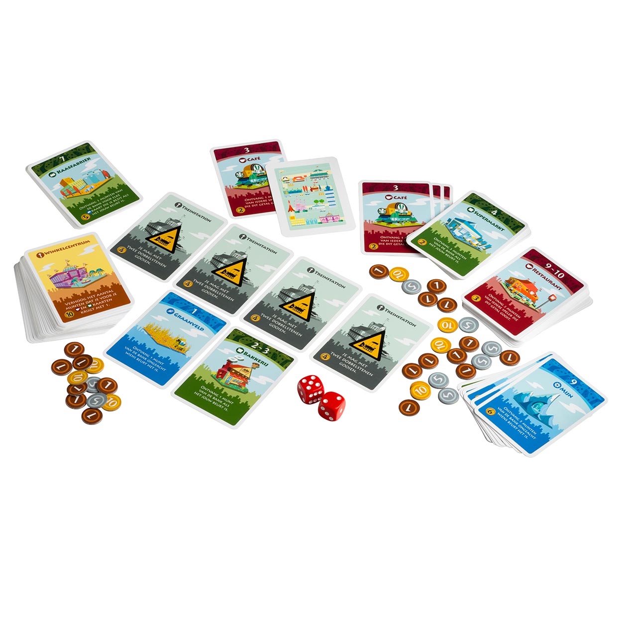 White Goblin Games Machi Koro dubbelspel