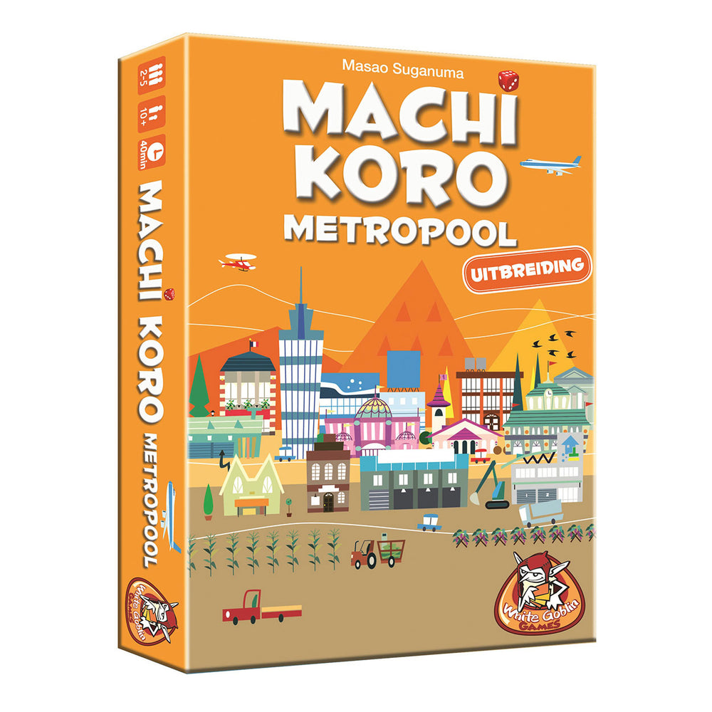 White goblin games machi koro uitbreiding - metropool