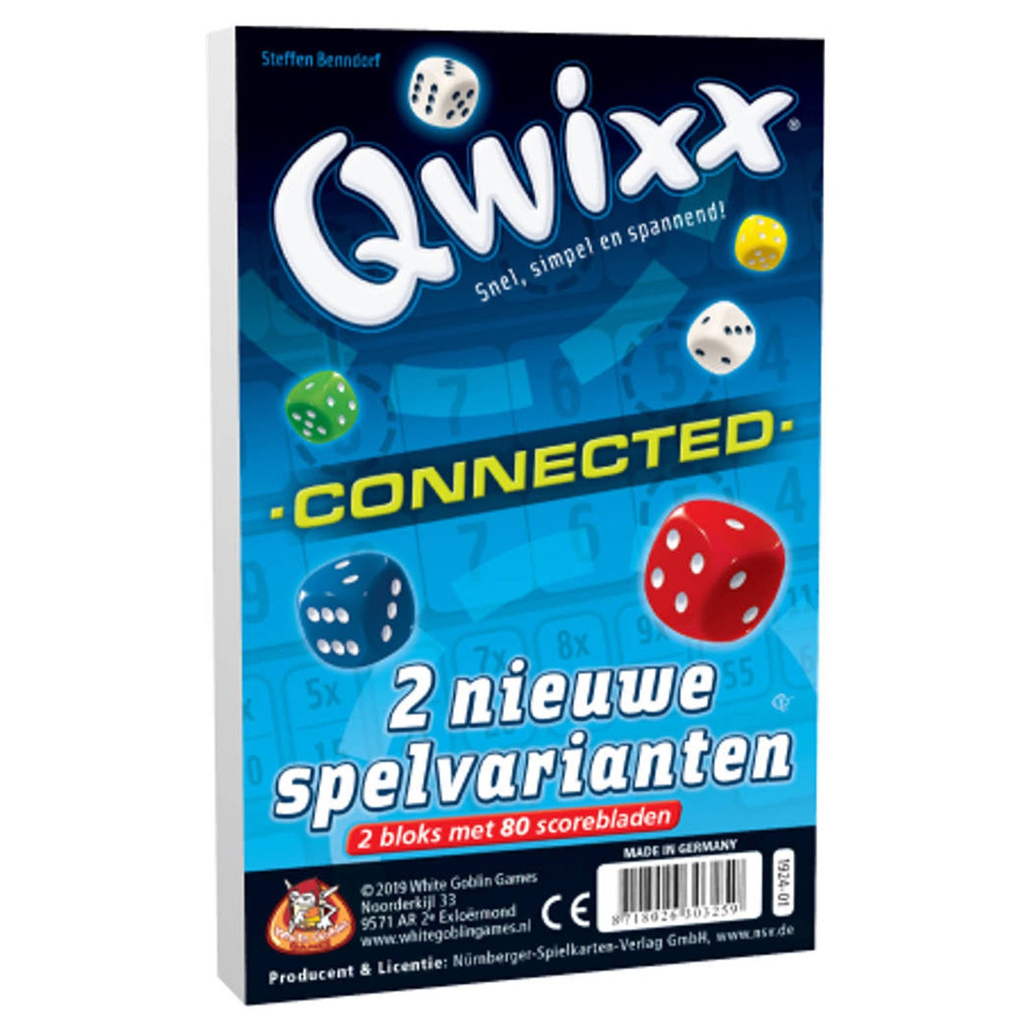 White Goblin Games Qwixx Expansion - Connected