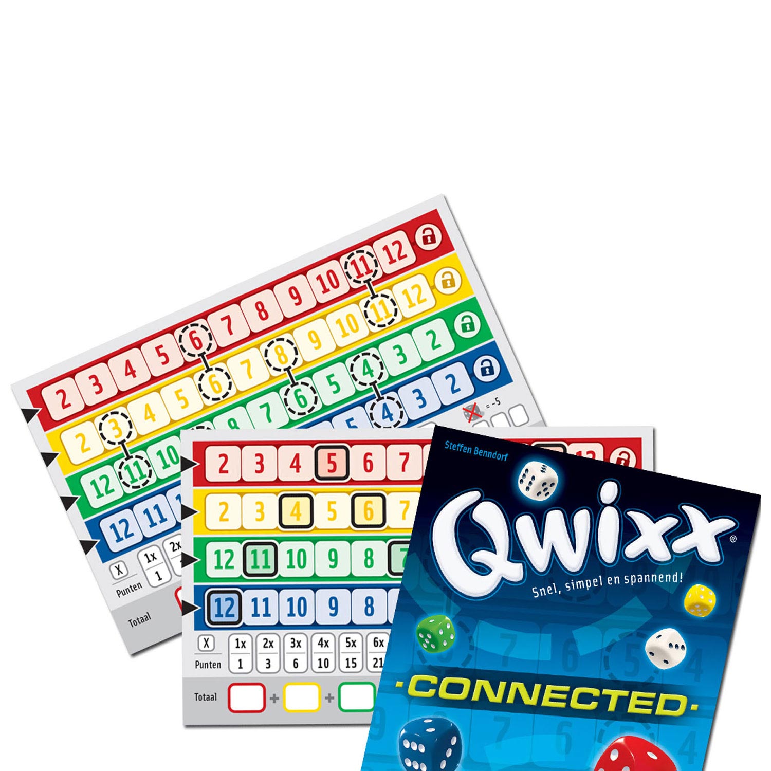 White Goblin Games Qwixx Expansion - Connected