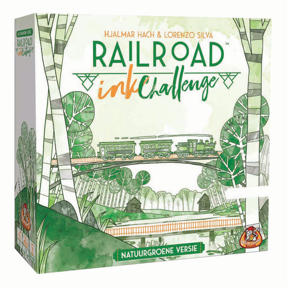 White Goblin Games Railroad Ink (Natuurgroene versie)
