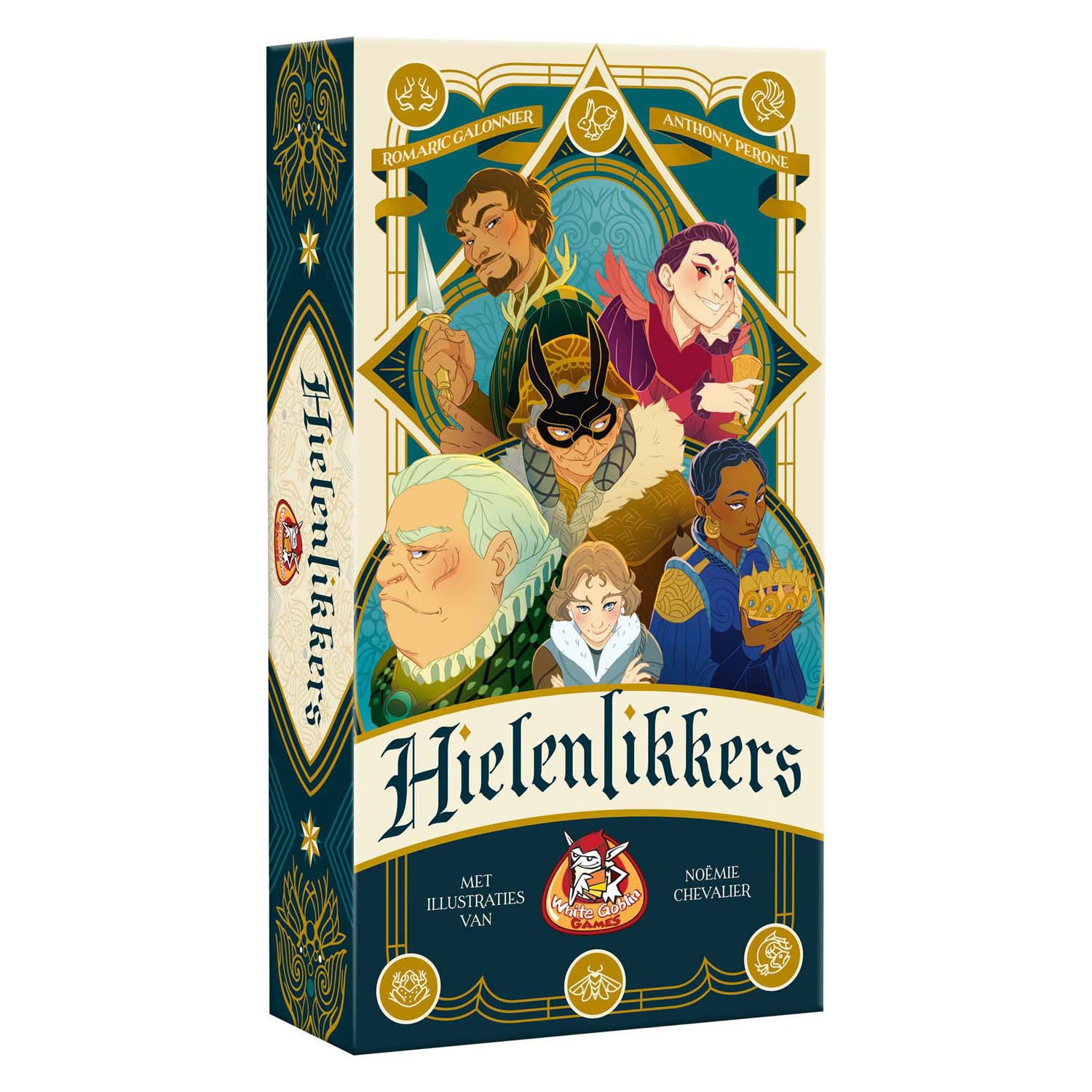 White goblin games hielenlikkers - kaartspel