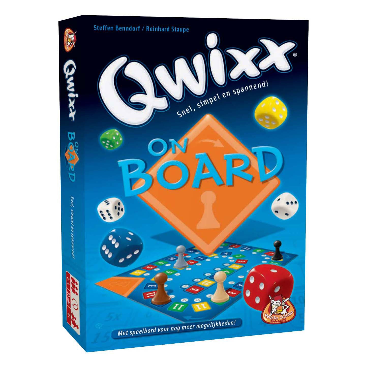 White Goblin Games Qwixx Aan Boord
