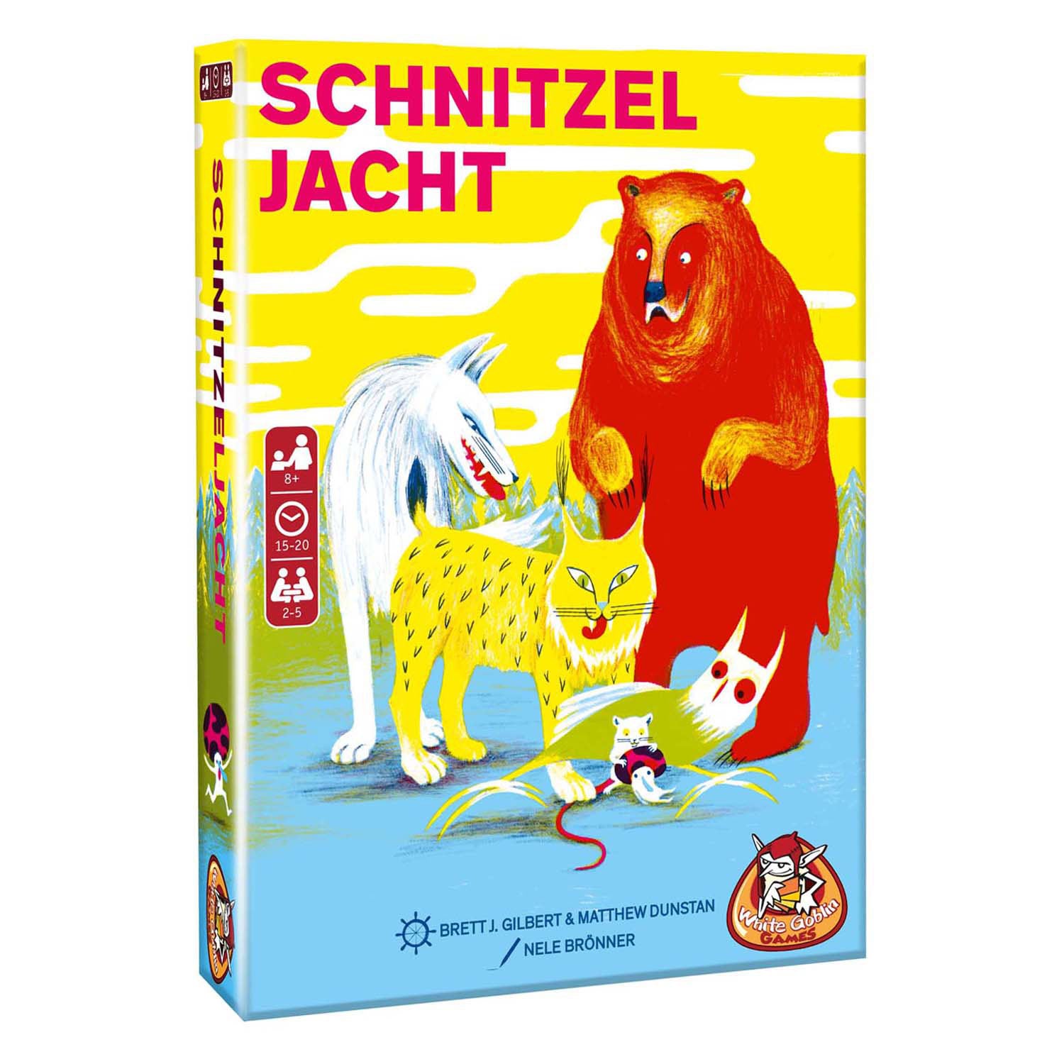 White goblin games schnitzeljacht - kaartspel