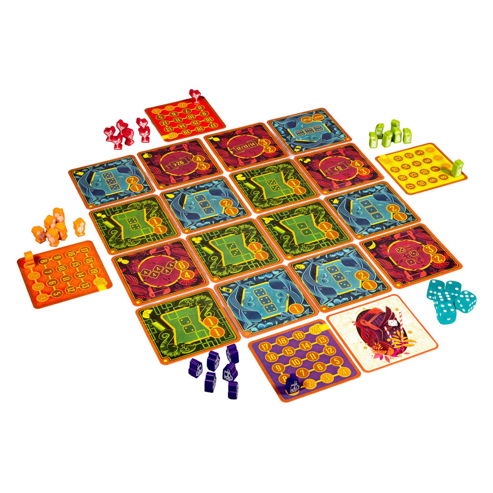 White goblin games pina coladice dobbelspel - 2 tot 4 spelers