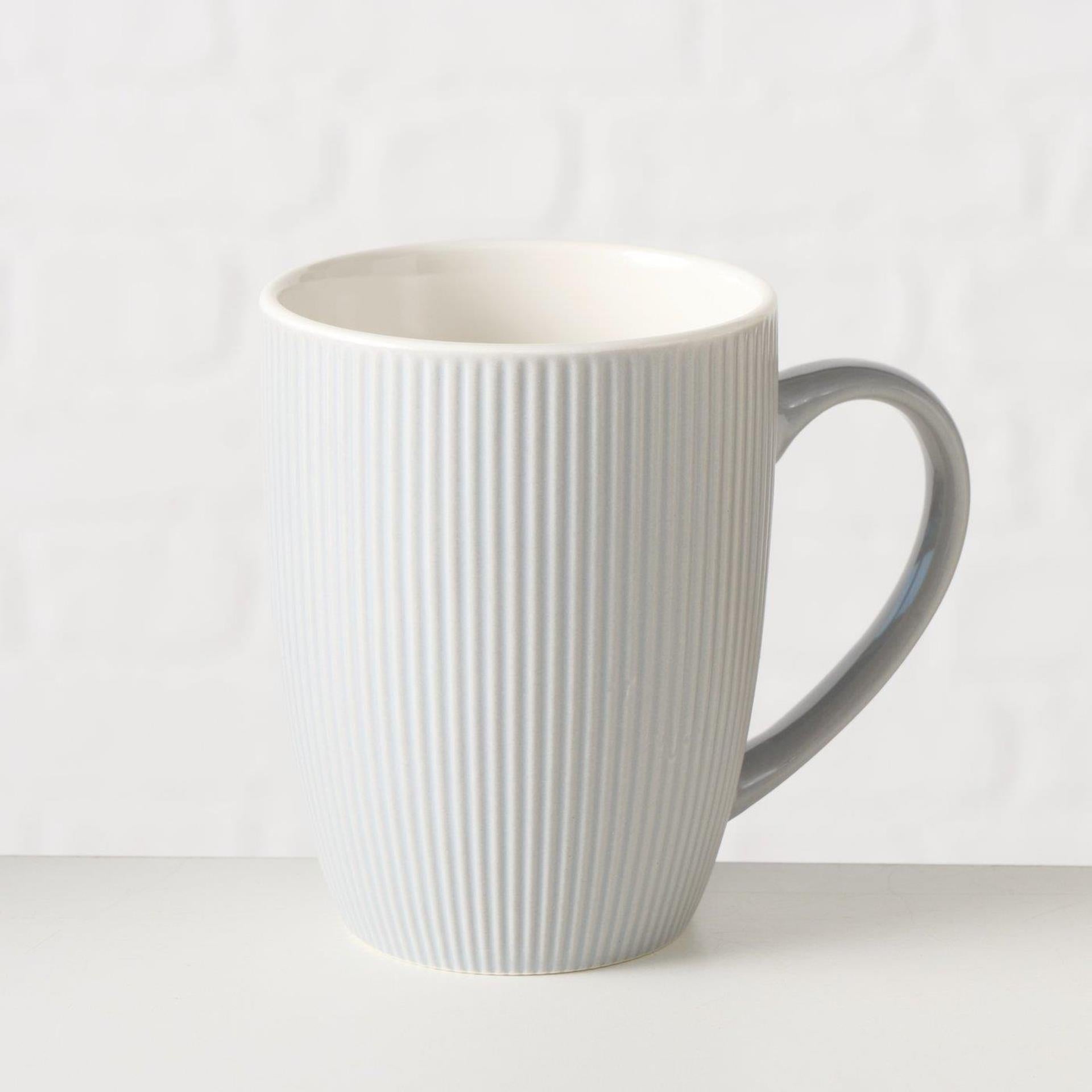 Boltze home mok grijs 290ml ø7,5cm