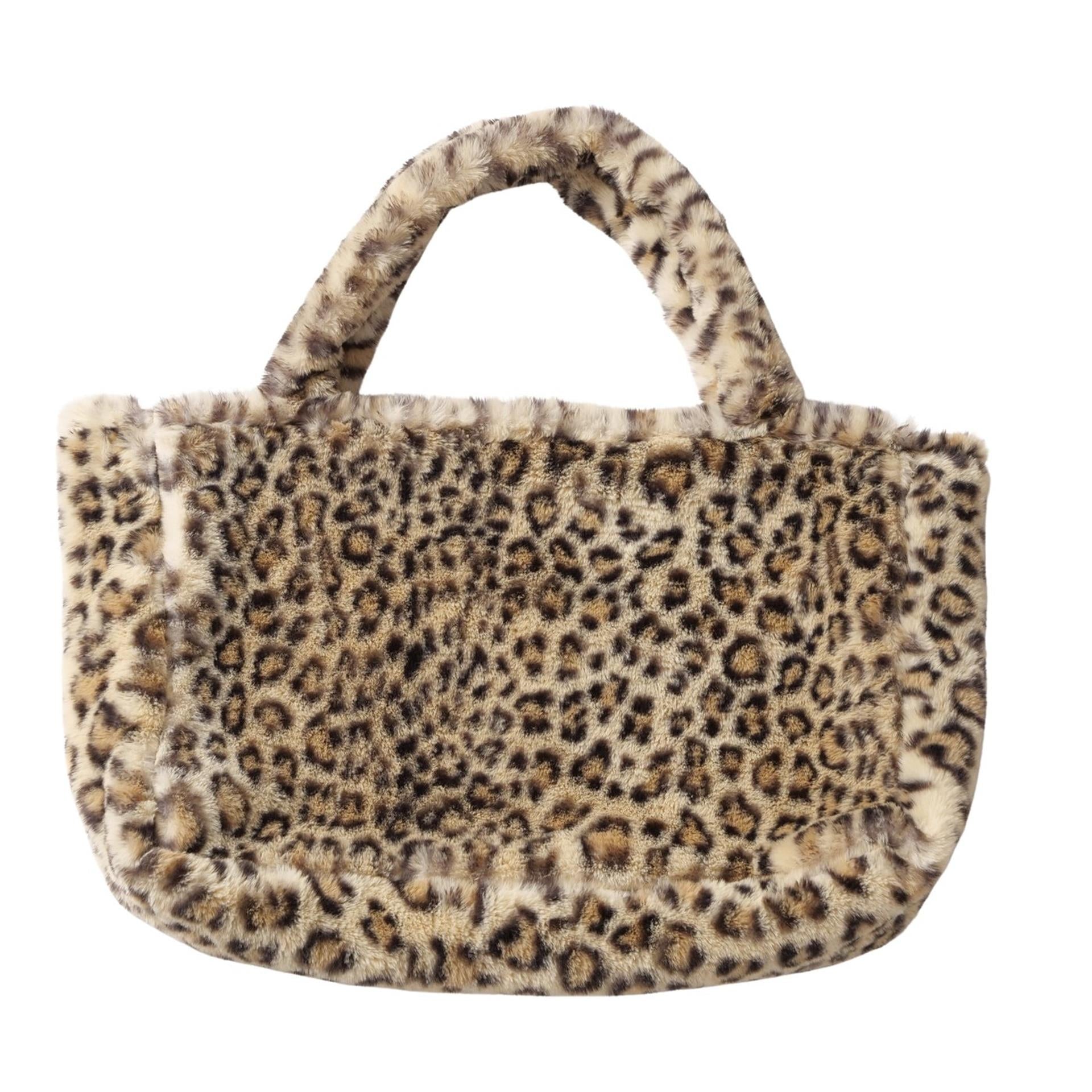 Boltze home tas leony luipaard 50x30x10cm