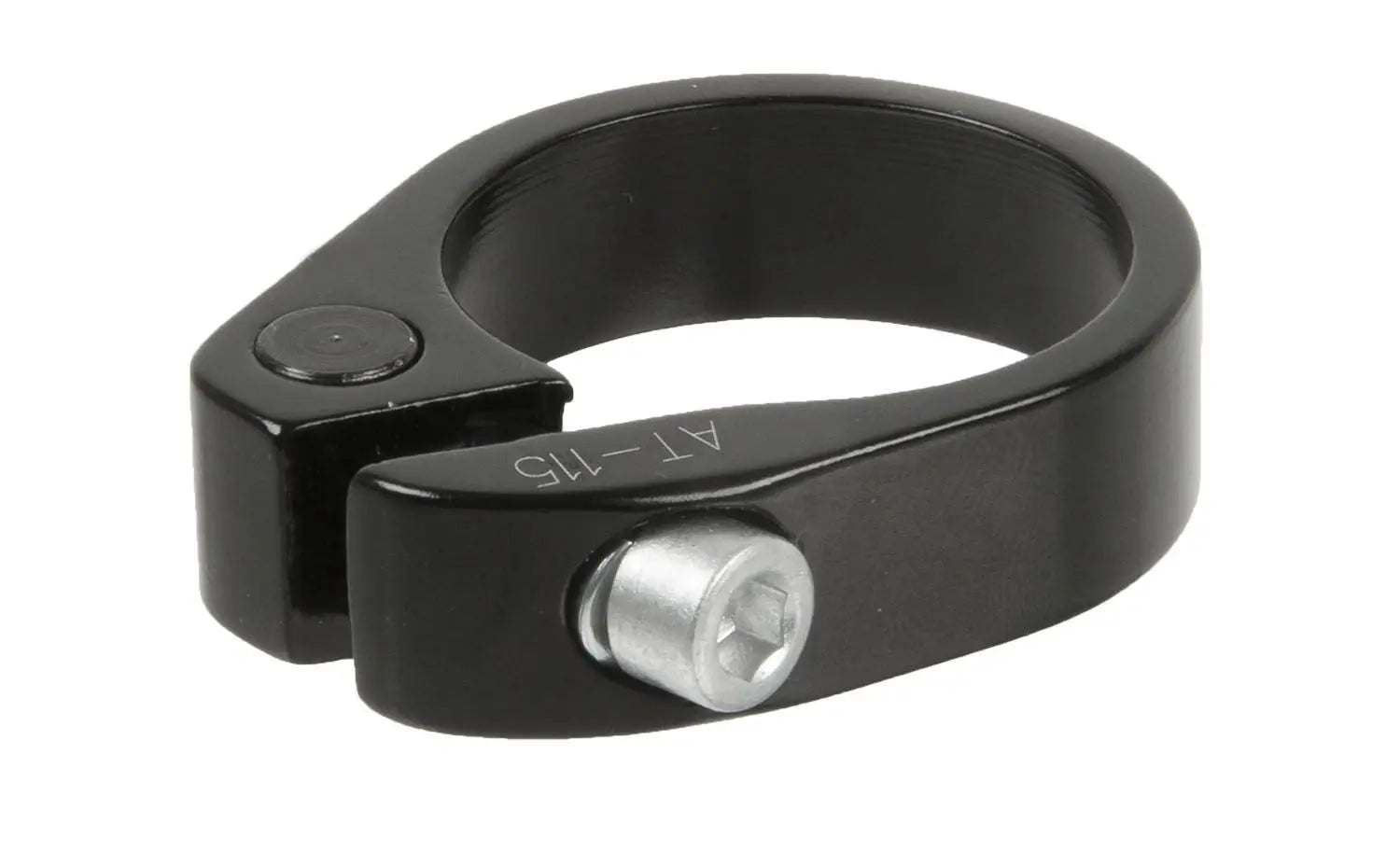 Zoom zadelpenklem aluminium 31,8 mm zwart op kaart