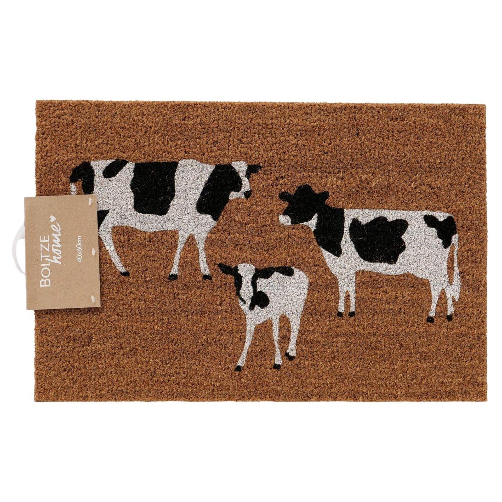 Boltze home deurmat koeien 60x40cm