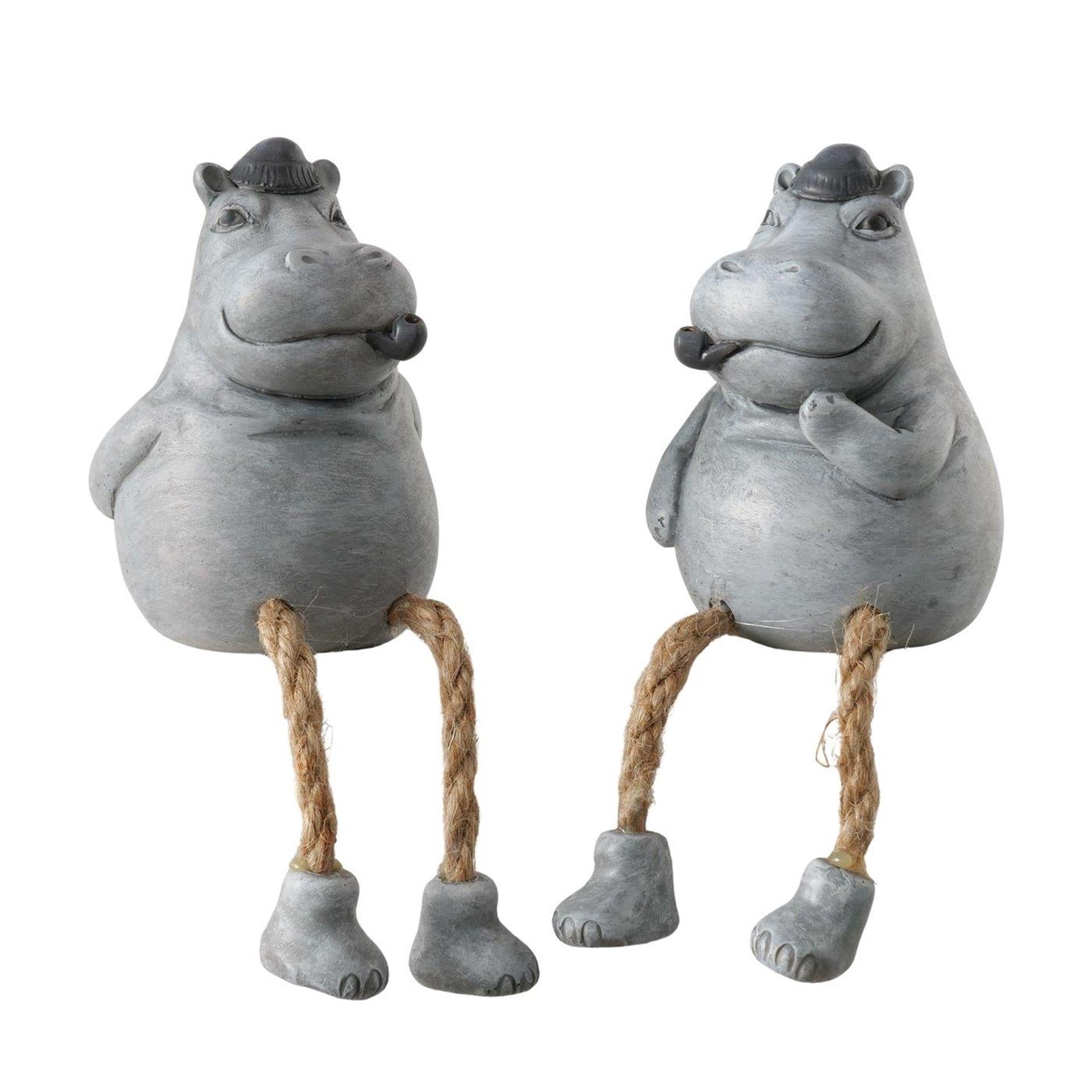 Boltze home bungelbeentjes nijlpaard