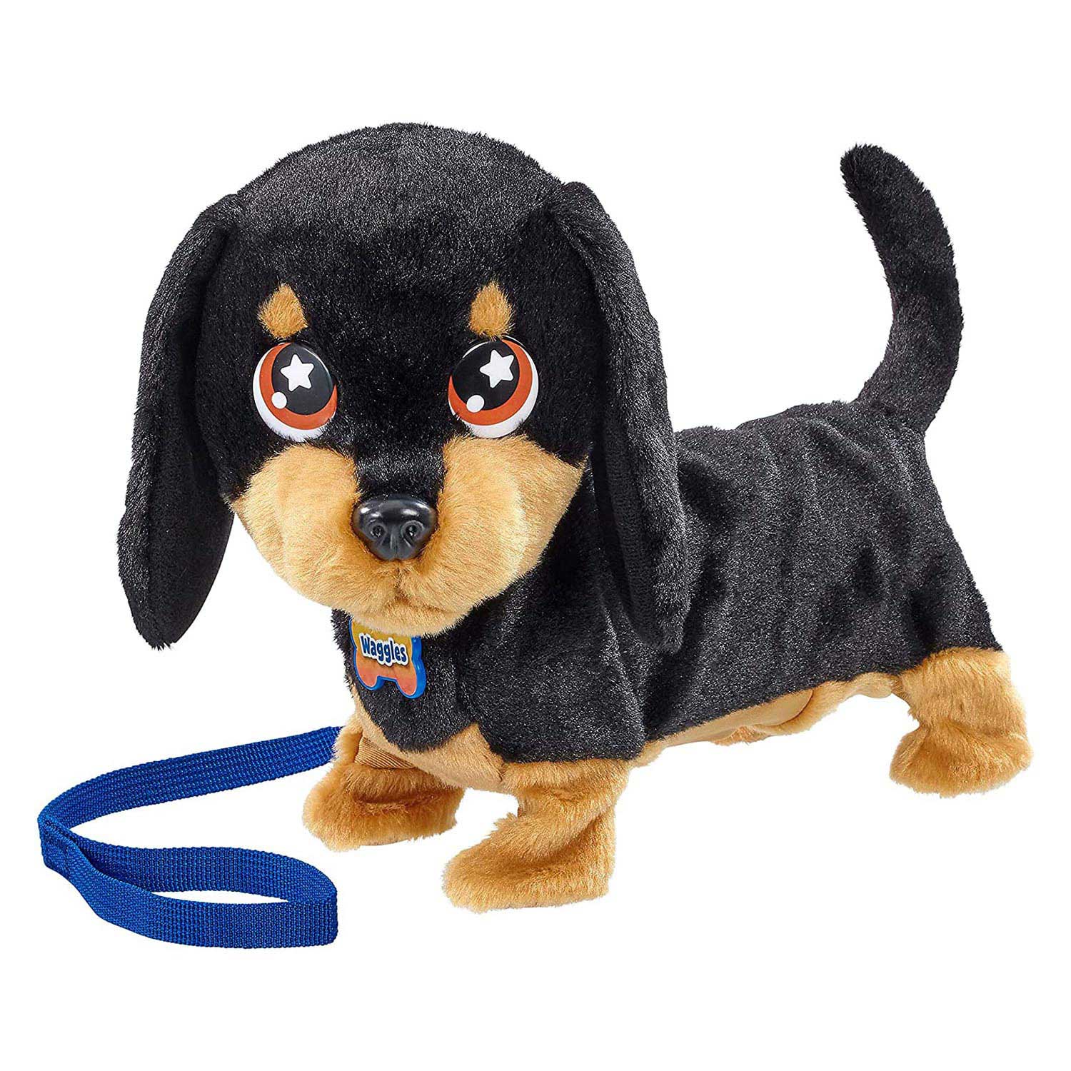 Goliath animagic waggles hond interactieve knuffel