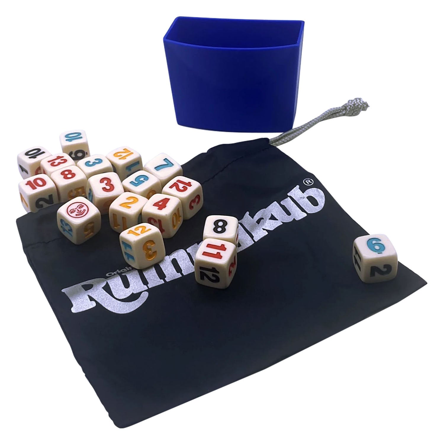 Spel rummikub express dobbelstenen