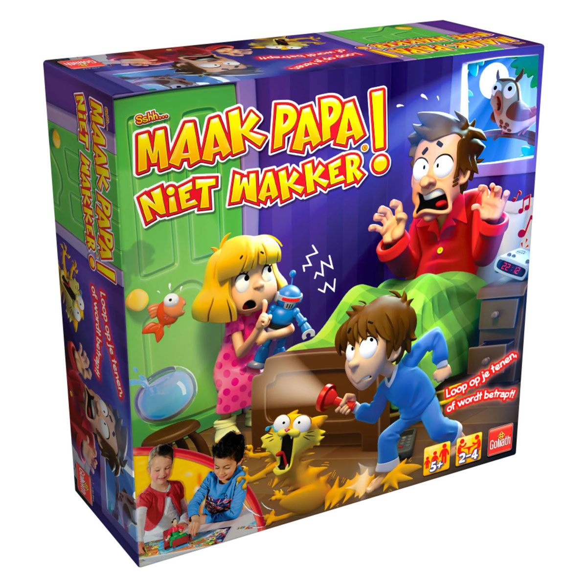 Goliath Sshh Maak Papa Niet Wakker Kinderbordspel