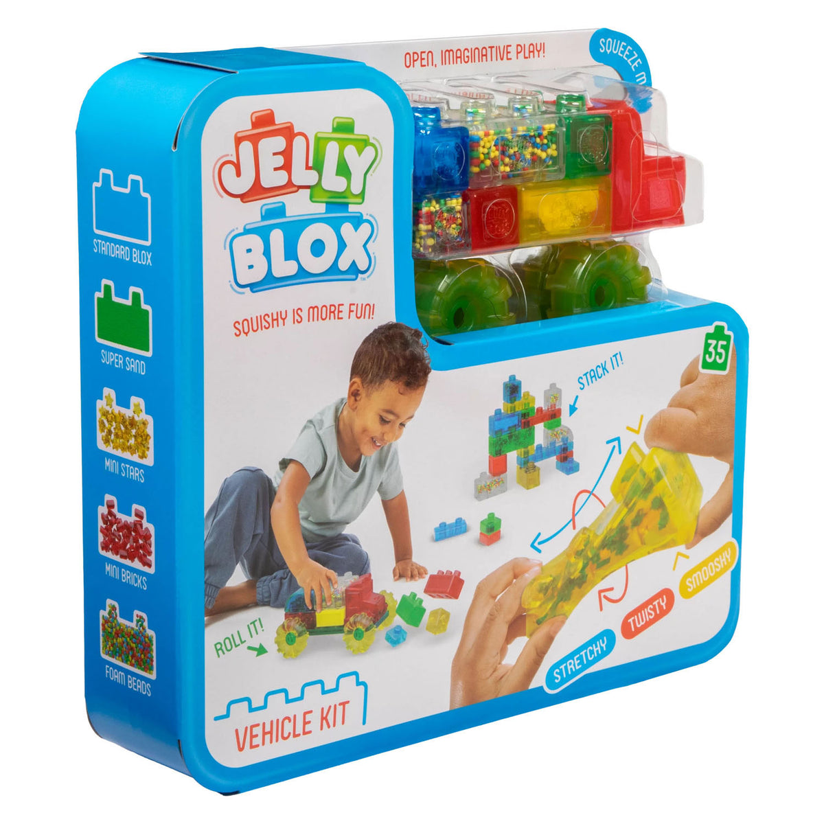 Goliath jelly blox - voertuigen set - 35dlg.