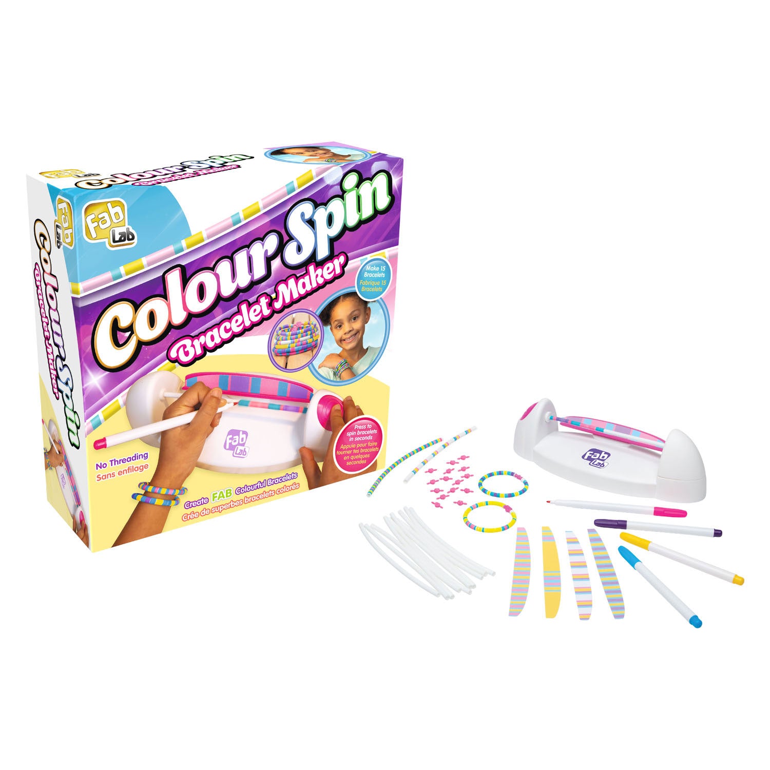 Goliath colourspin bracelet maker - armband maker - knutselen - creatief
