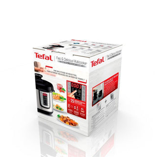 Tefal alles-in-één slowcooker, multicooker en snelkookpan