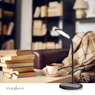 Nedis bureaulamp met draadloze oplader