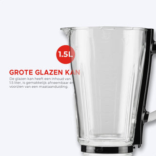 Bourgini retroblender 1,5l
