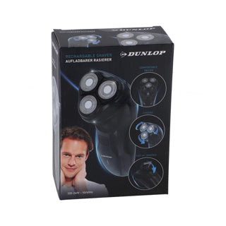 Dunlop scheerapparaat 3-kops oplaadbaar