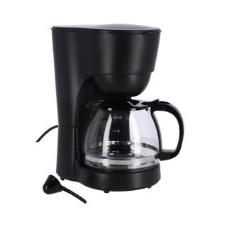 Lentz koffiezetapparaat 1,25l zwart 750w