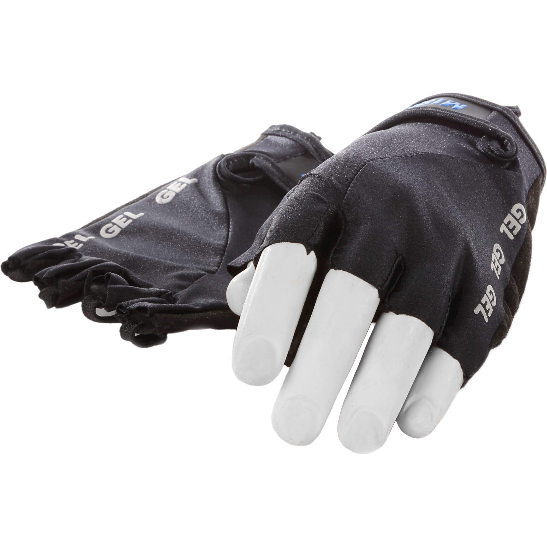 Mirage handschoenen race lycra zwart zwart xl