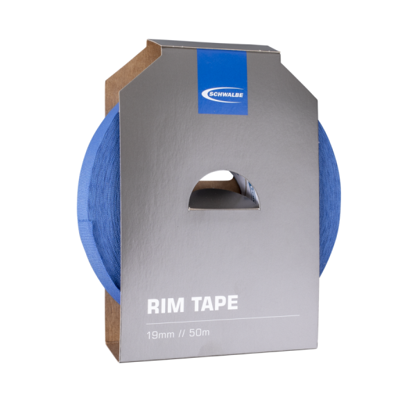 Schwalbe fabric rim tape 50m x 19mm, roll, max.10 b