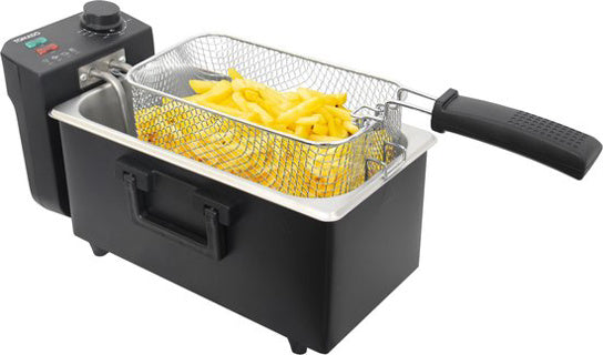 Tomado friteuse 3 liter 2000w zwart