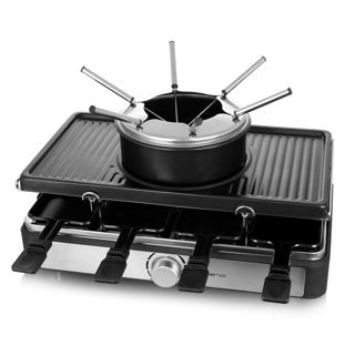 Emerio raclette met fondue rg-124930