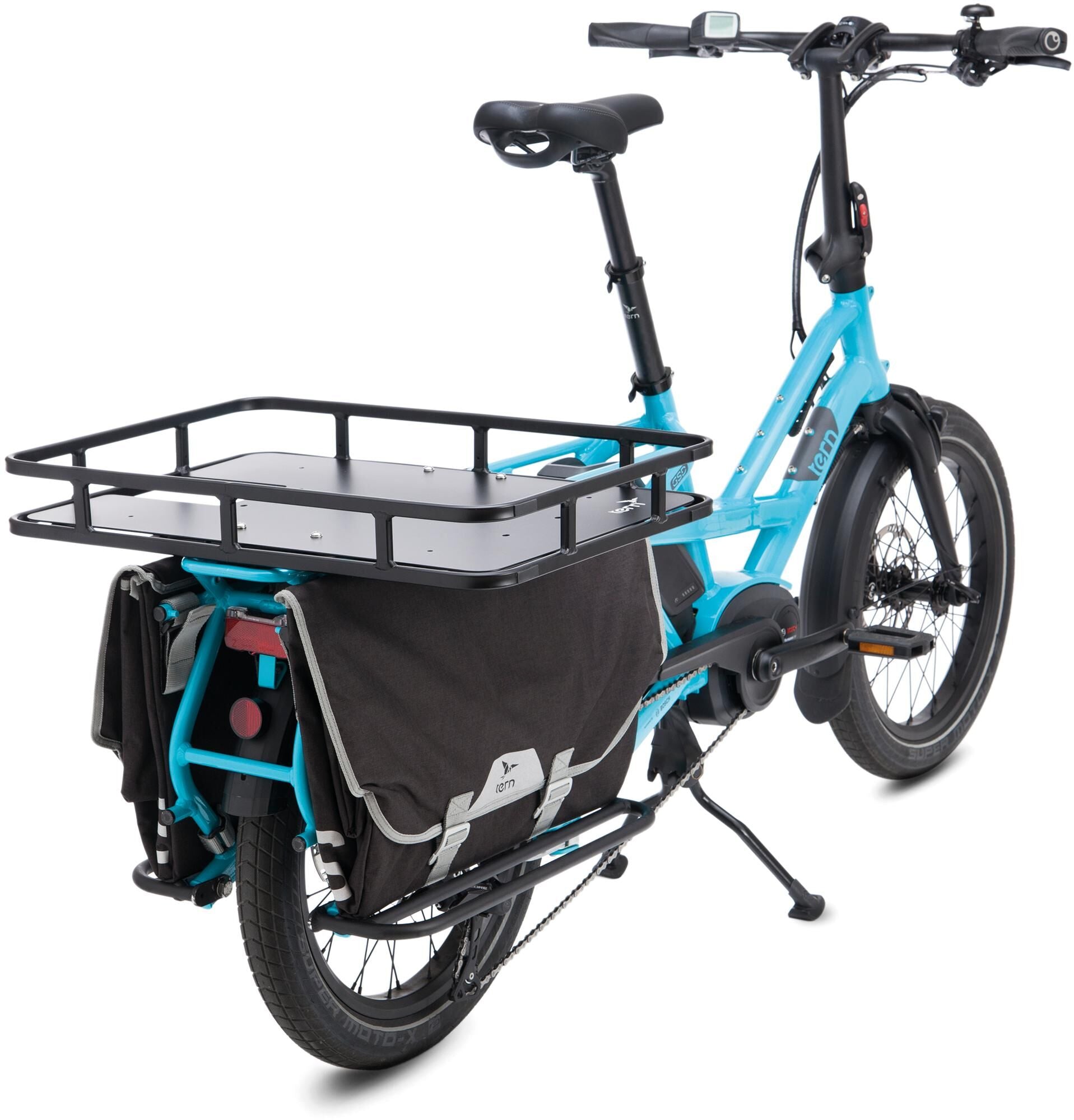 Tern bagagedrager, achterop shortbed tray rear rack shortbed tray alu, bl.