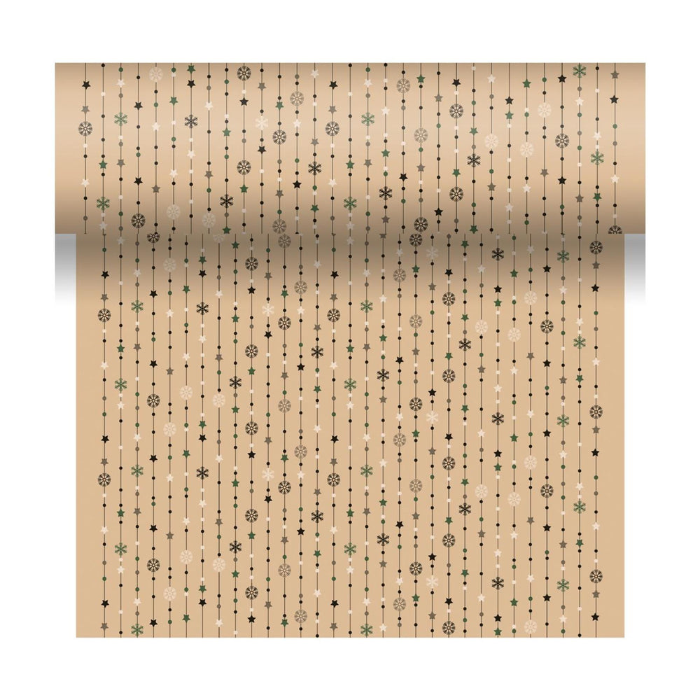Duni 3-in1 natural yuletid 40x480cm