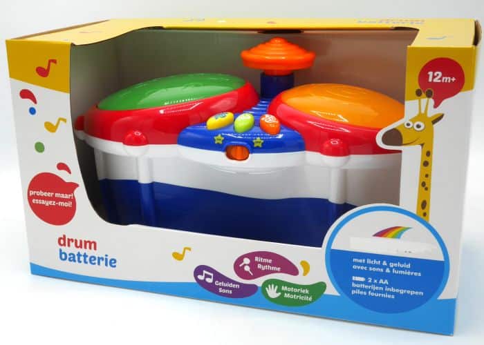 Jonotoys drum speel setje met diverse geluidjes