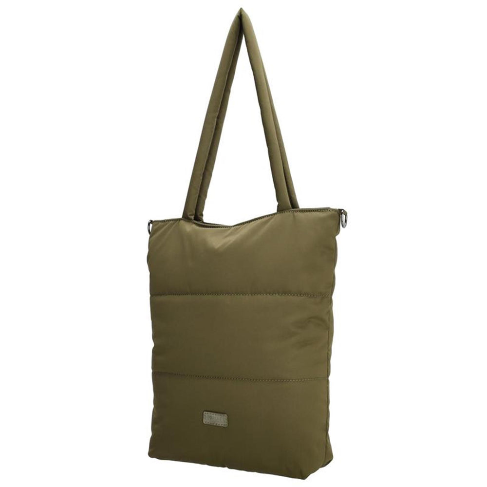 Beagles calvia shopperâ donkergroen 33x9x34cm