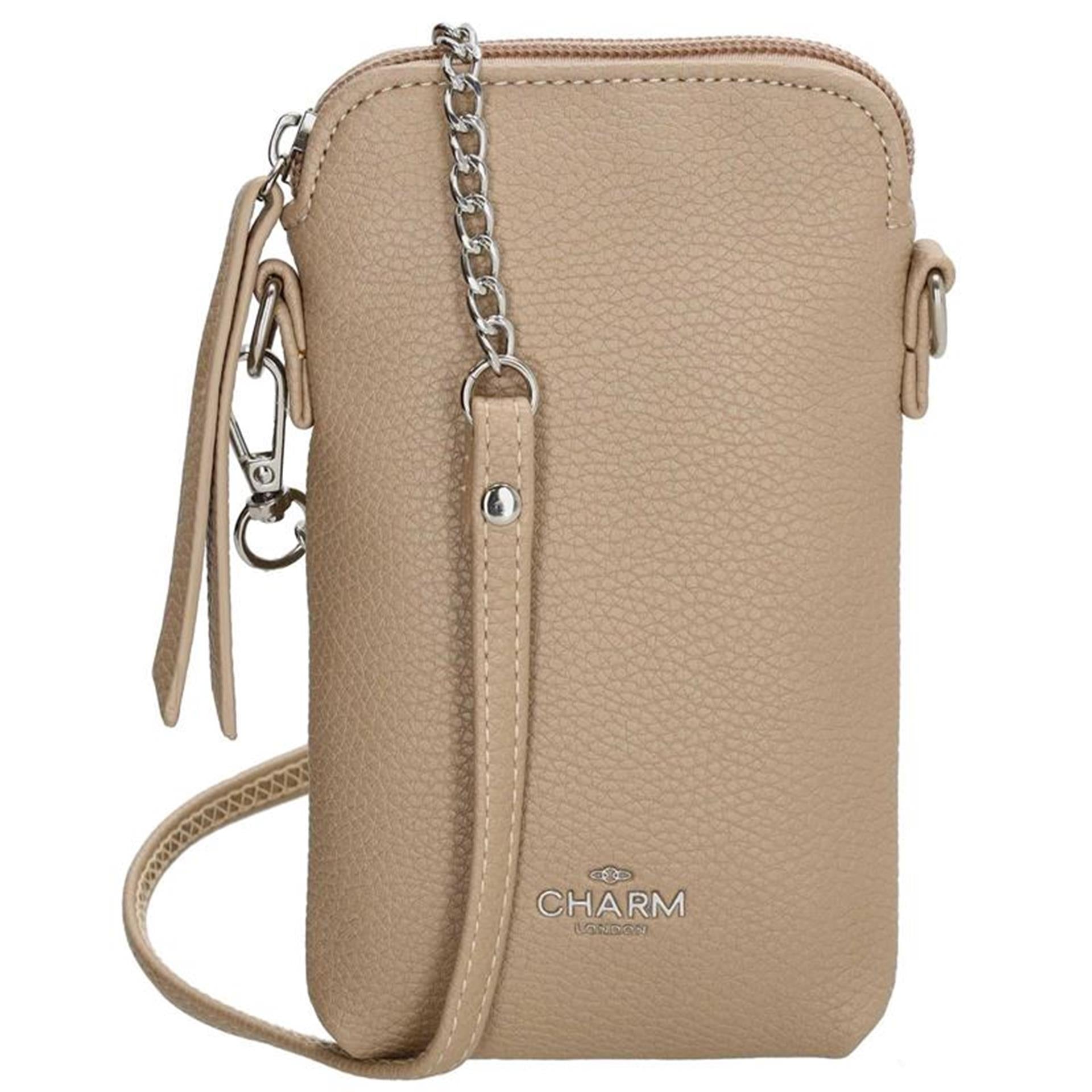 Charm london telefoontasje taupe