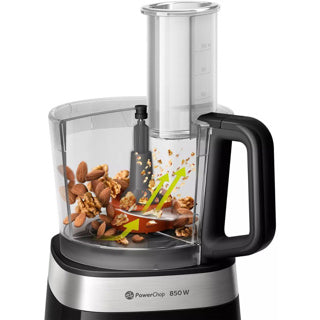 Philips keukenmachine hr7530 10 viva 850w zwart RVS