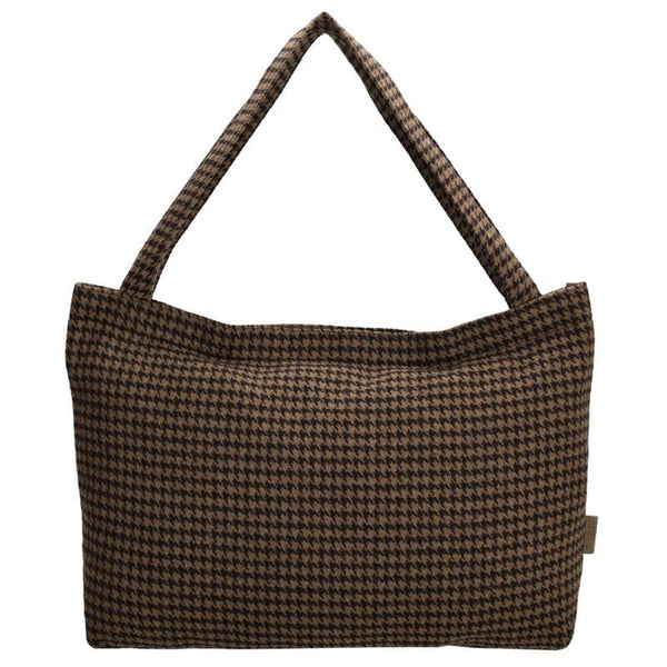 Beagles shopper bruin pied de poule