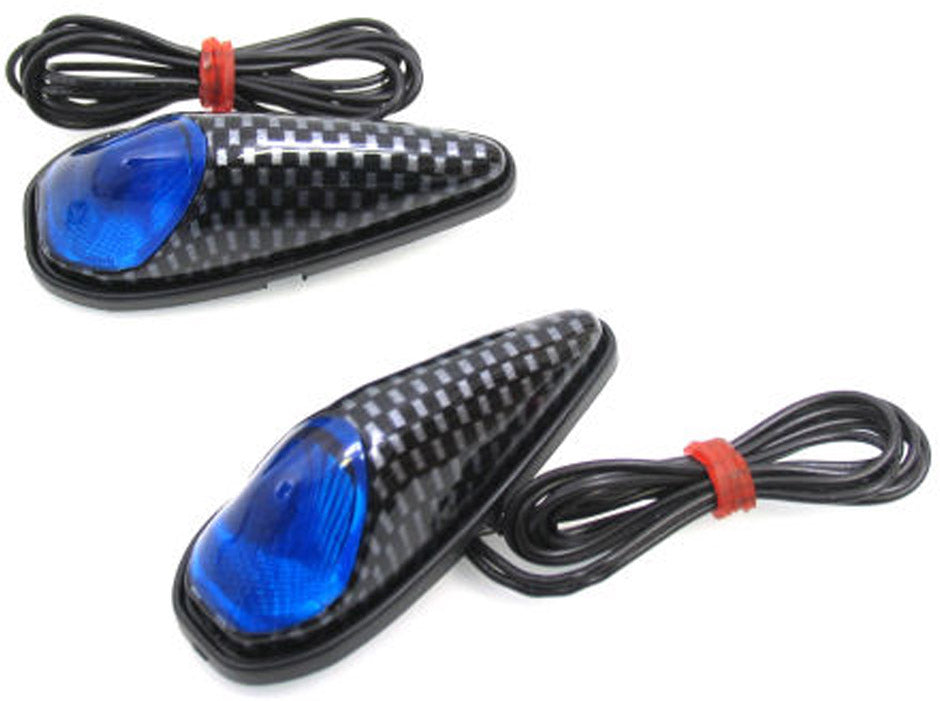 Lampe led set pâte lampe bleu maison carbone